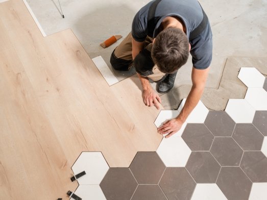 Flooring installation services in Riverside
